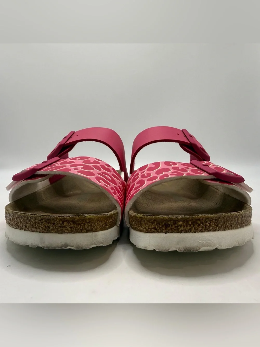 Birkenstock Arizona Vegan Pink Pattern Sandals Women’s EU39 - US8 - Picture 4 of 8